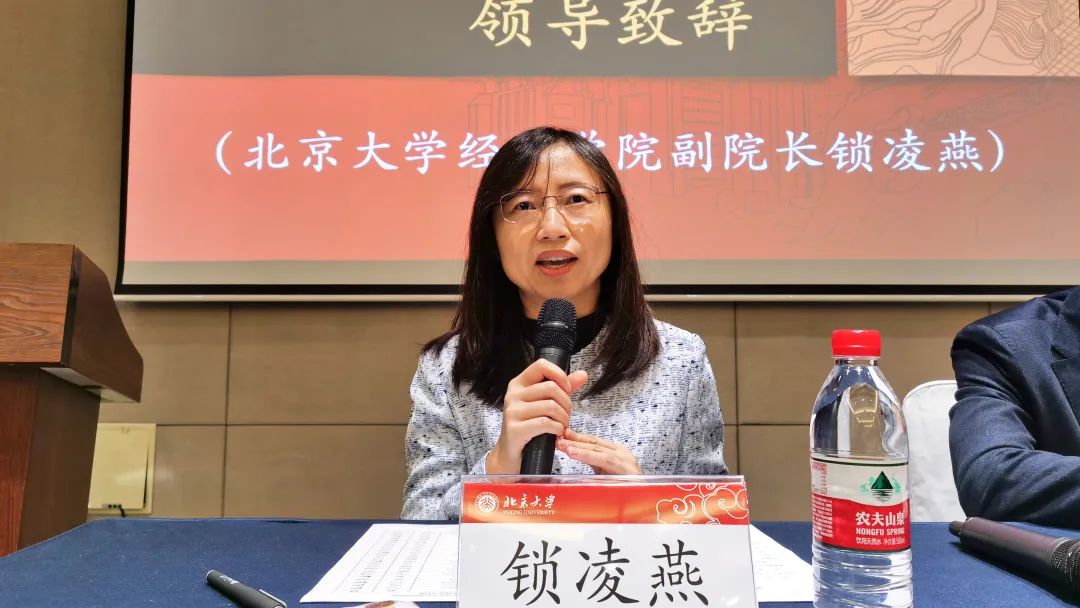 北京大学经济学院副院长锁凌燕致辞 北京大学经济学院副院长锁凌燕致辞